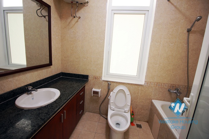 Unfurnished, bright house for rent in Ciputra, Tay Ho, Hanoi